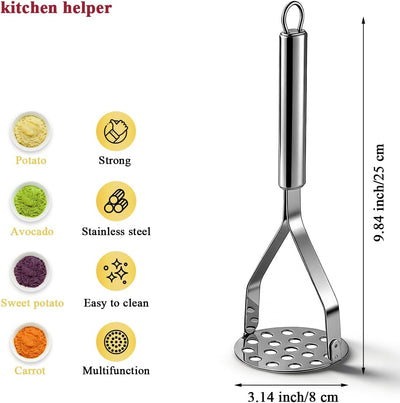 Triturador papas acero inox 9.84pulg lavavajillas