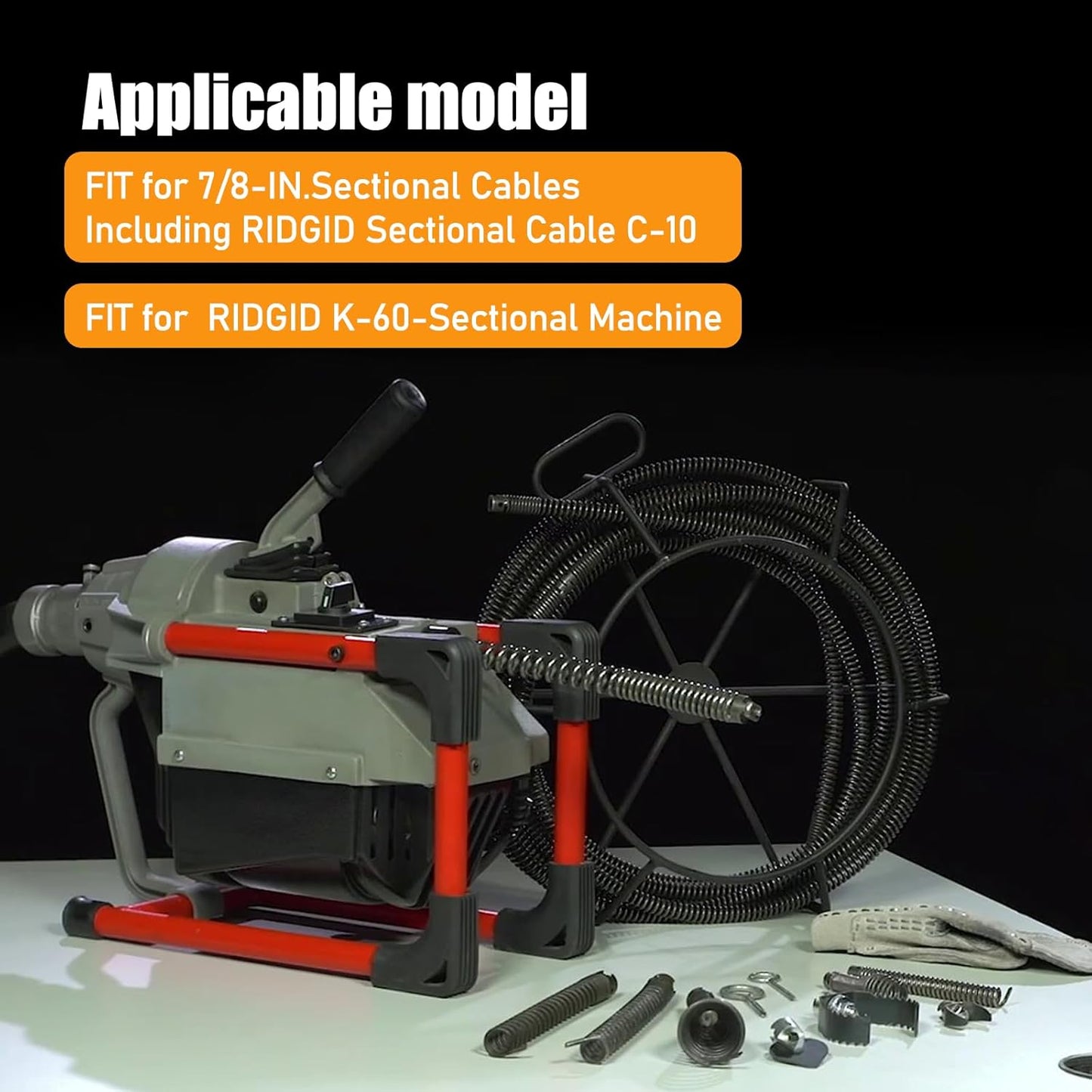 Repuesto cortador raíces T-150-1 3pulg para RIDGID K-60-SE
