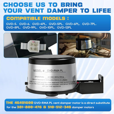 Conjunto motor amortiguador caldera comp GVD-5 GVD-6