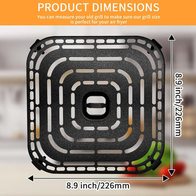 Sartén antiadherente para freidora aire COSORI 8.9x8.9pulg