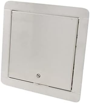 Puerta acceso universal metal acero inox 8x8