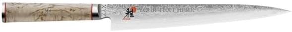 Cuchillo rebanador 9pulg personalizado grabado