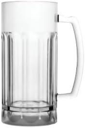 Mug de cerveza claro 12oz set 48 pzas