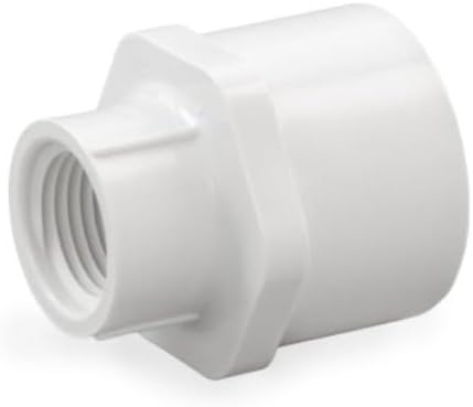 Buje reductor PVC adaptador rosca FNPT para plomería