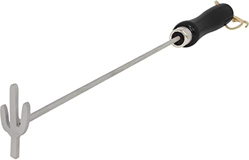 Hierro para carne bollos madera cuero