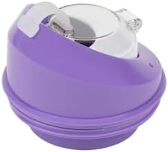 Tapa CrunchCup V2 con cierres integrados sin BPA morado