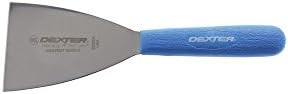 Rascador parrilla acero inox mango azul 3pulg