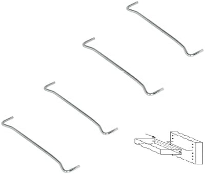 Soporte estante alambre mágico 9-3/4x1/8 pulg ajustable