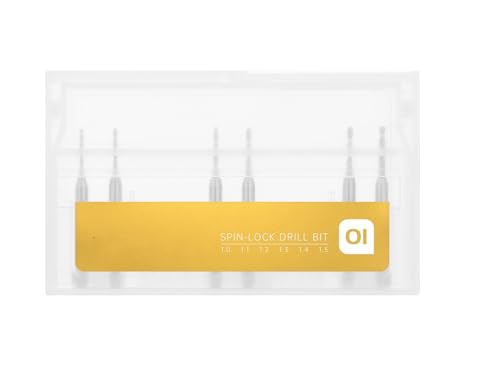 6 Pzas Brocas para Tallado Precisión 1.0-1.5mm
