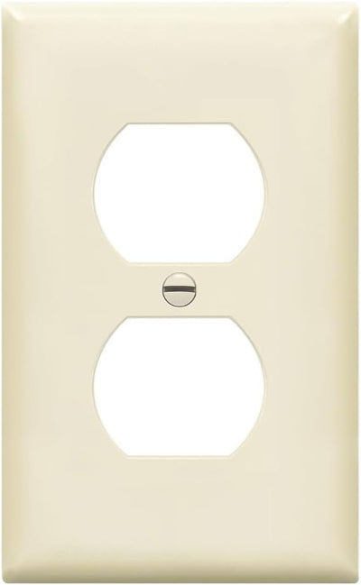 Placas pared almendradas 4x7 pulg set 10 con tornillos