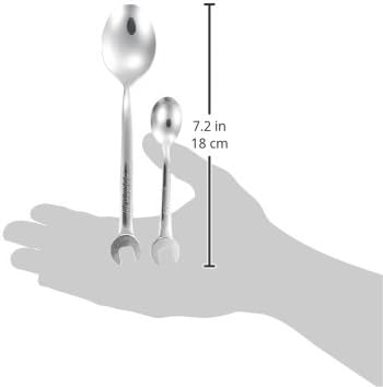 Juego 4 Cucharas y Tenedores con Forma Herramienta