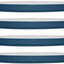 Set 4 Platos Cerámica Azul 9.75"