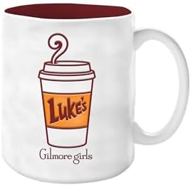 Taza de café de cerámica resistente a la cera con logotipo de Lukes para niñas