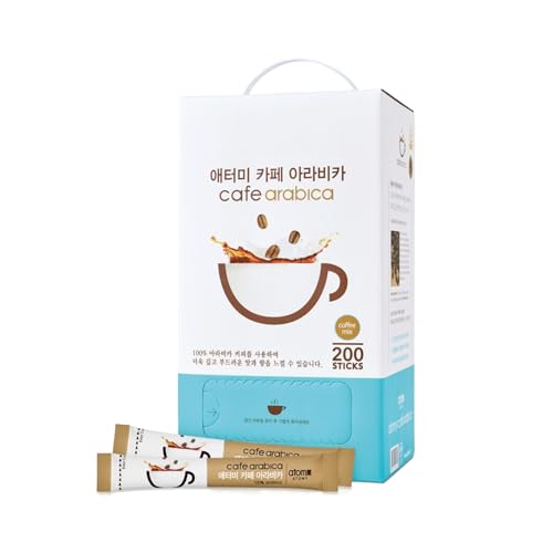 Café arábica instantáneo 200 palitos envueltos individualmente