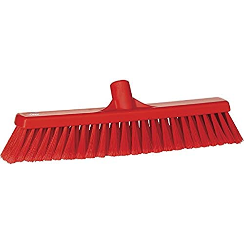 Escoba Empuje División Suave 16.5pp/ss Rojo