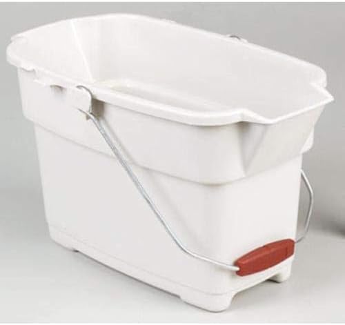 Cubo limpieza hogar 13,25L bisque mango duradero