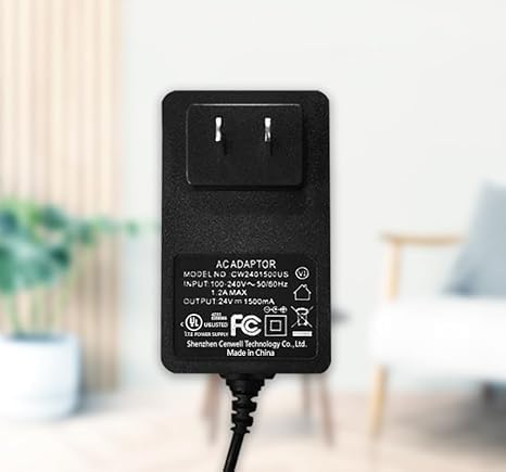 Adaptador 24V 1.5A para lámpara pie LED