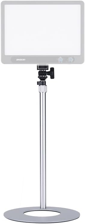 Soporte escritorio aluminio ajustable 1/4-20 pulg plateado