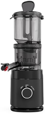 Exprimidor frío canal ancho 150W para frutas y verduras