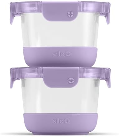 Juego de 2 tazas Duraglass Refresh de vidrio con funda de silicona y tapas sin BPA