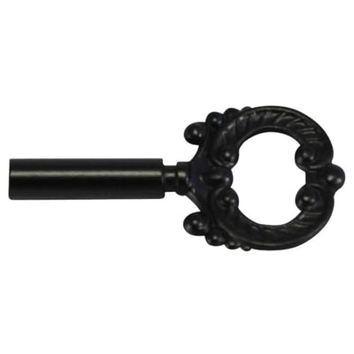 Llave enchufe palanca giro negro rosca 4-36
