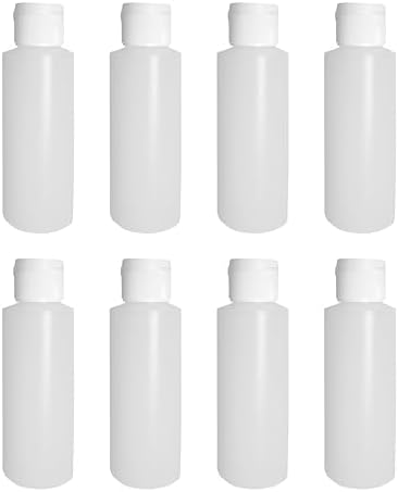 Botellas LDPE 4oz con tapa abatible set 6 vacías