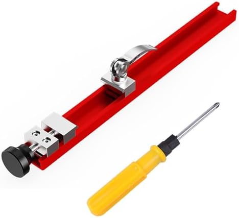 Riel guía sierra 12 pulg aluminio ajustable carpintería