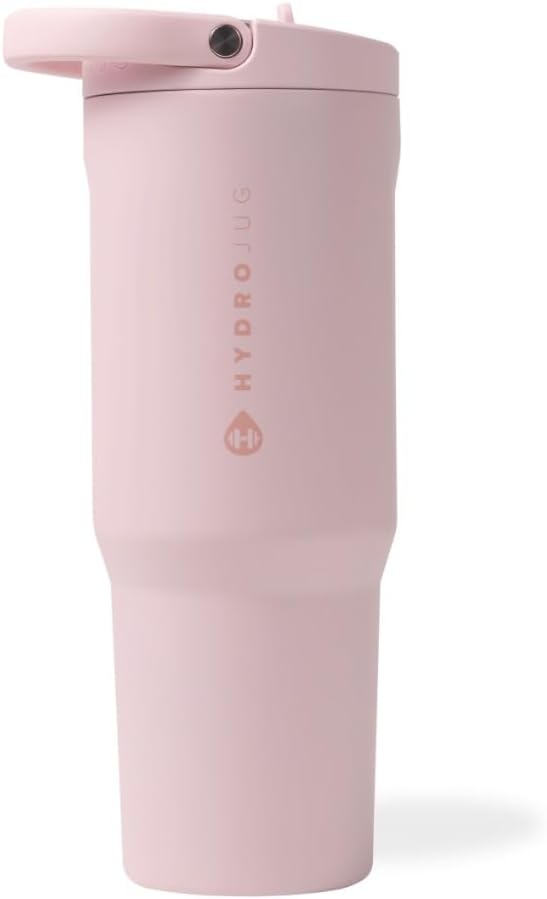 Botella Hydrojug 32oz Rosa y Azul Claro