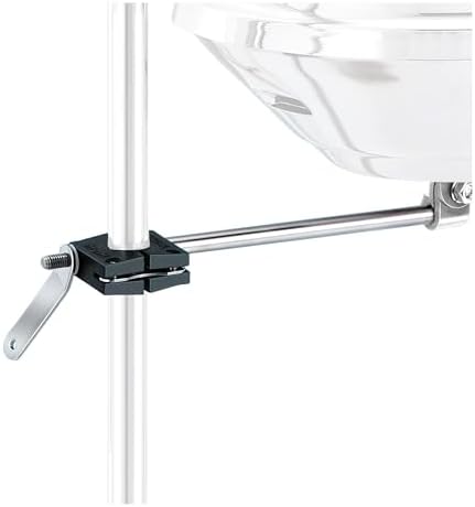 Tetera marino soporte redondo 7/8-1 pulg acero inox