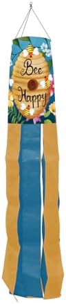 Bandera viento abeja 40x6 pulg