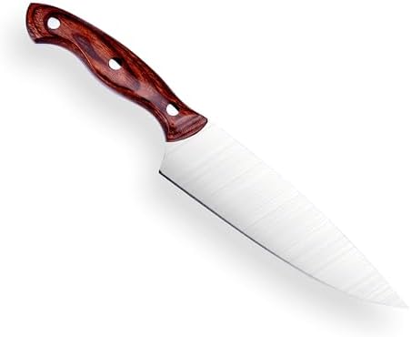Cuchillo Chef Acero Inox 420HC Mango Palisandro 6-3/4pulg