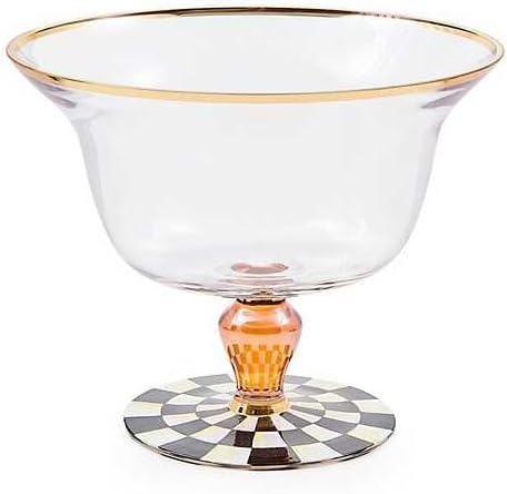 Cuenco pedestal cristal MACKENZIE-CHILDS