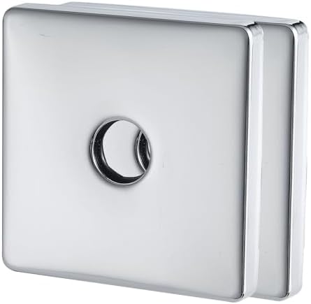 Brida ducha extra grande 3.5pulg paquete 2 cromado