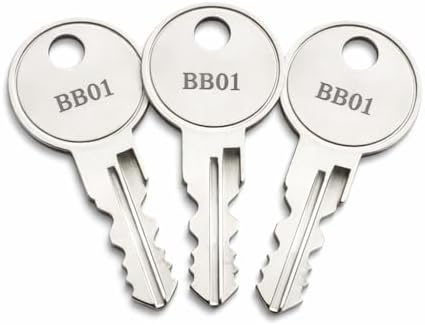 Set 3 Llaves Repuesto BB08 Comp BB01-BB10