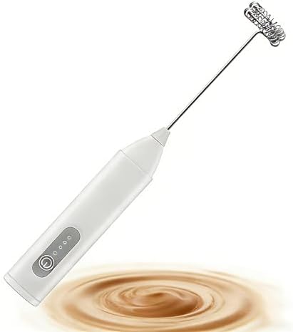 Espumador leche USB-C acero inox 3 velocidades café