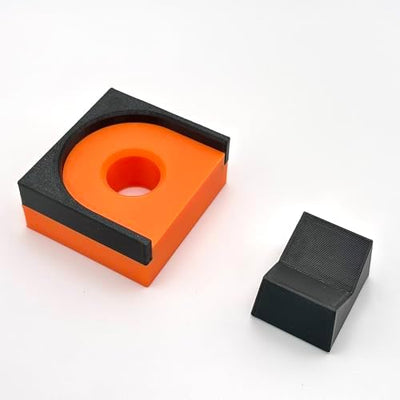 Organizador trinquete magnético naranja 1/4pulg