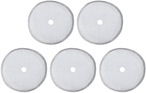 5 Pzas Filtro Cafetera Acero Inox 3" Universal