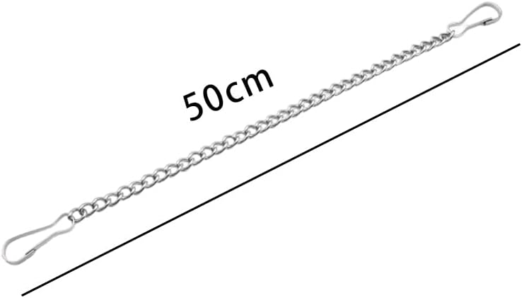 Cadena decorativa para ventanas con ganchos de seguridad 50cm