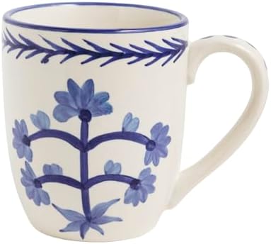 Taza de gres azul Mud Pie