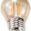 Bombilla LED vidrio ámbar E26 5V regulable paquete