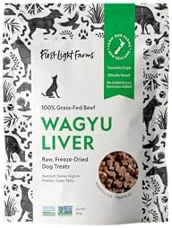Golosinas liofilizadas perros 100% pasto humano certificado 3oz