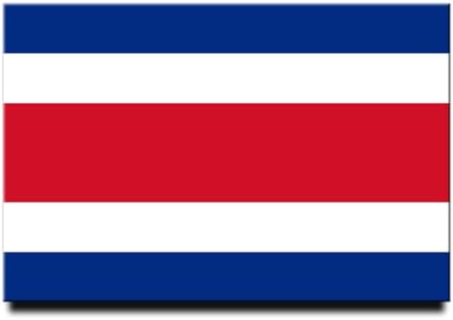 Imán nevera bandera Costa Rica recuerdo San José