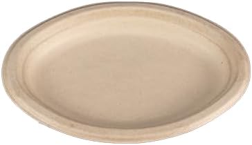 Plato ovalado champware natural 10pulg set 250 pzas