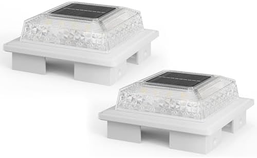 Luz post solar ajustable 4x4 5x5 6x6 con 3 modos y 2 brillos