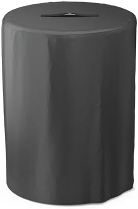 Cubierta suave hoguera Fireside360 resistente UV y agua negro