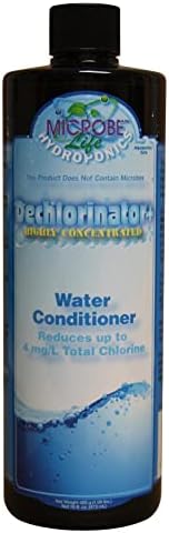 Dechlorinator para hidropónicos neutraliza cloro y cloraminas 16oz