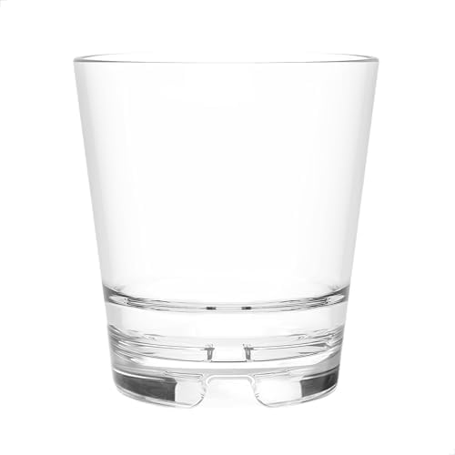 Set 24 Vases Plástico Irrompible 10oz Transparente