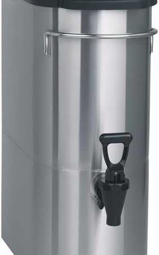 Dispensador té helado 4gal acero inox ovalado cafetería