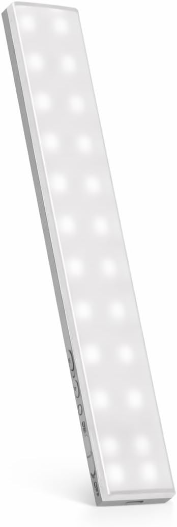 Luces magnéticas recargables para gabinete 80 colores