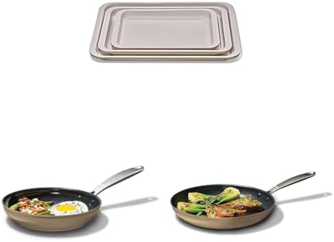 Set 5 Piezas Sartenes Cerámica Sin PFAS 8y10pulg